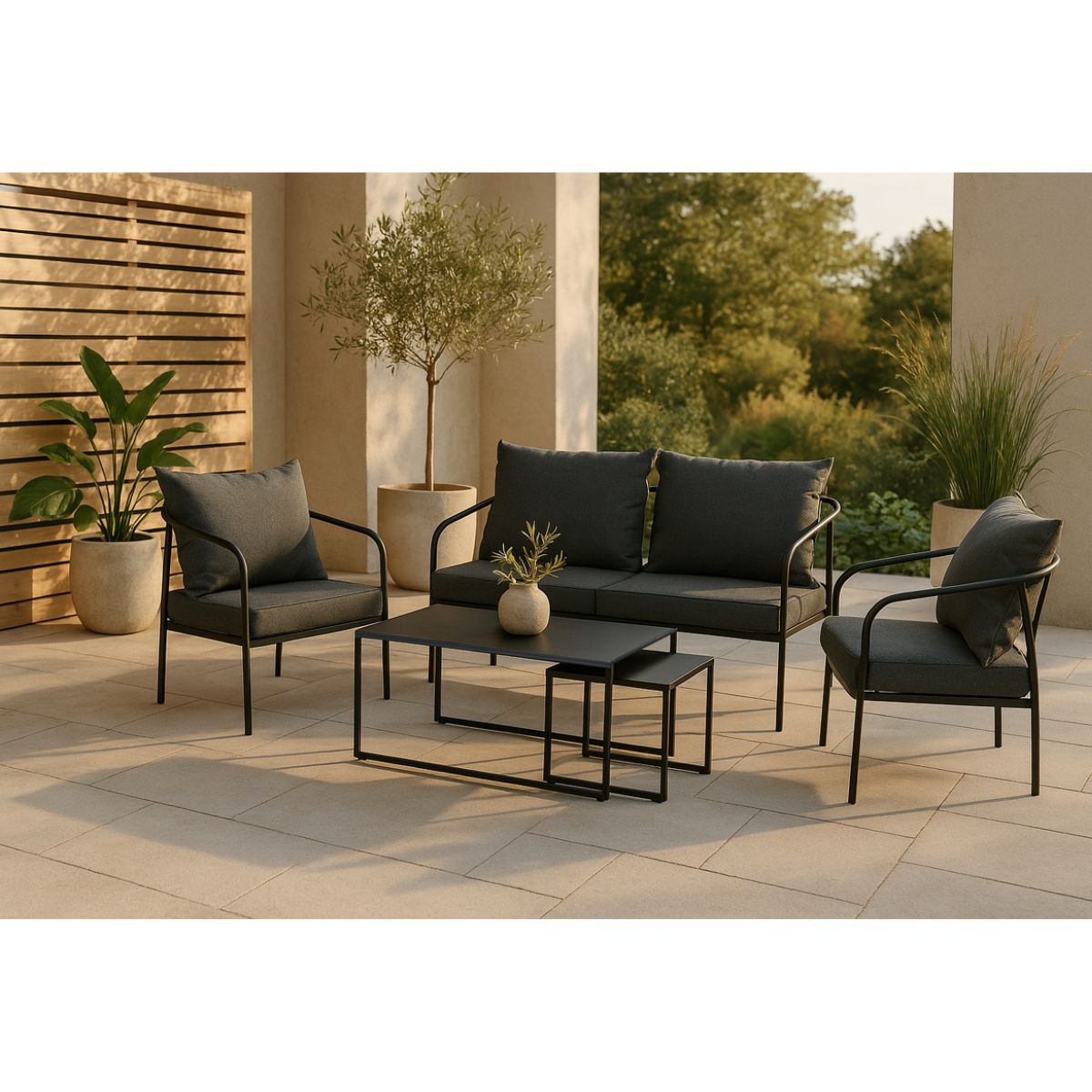 Sopot Sofa Set Venture Design Loungegruppe