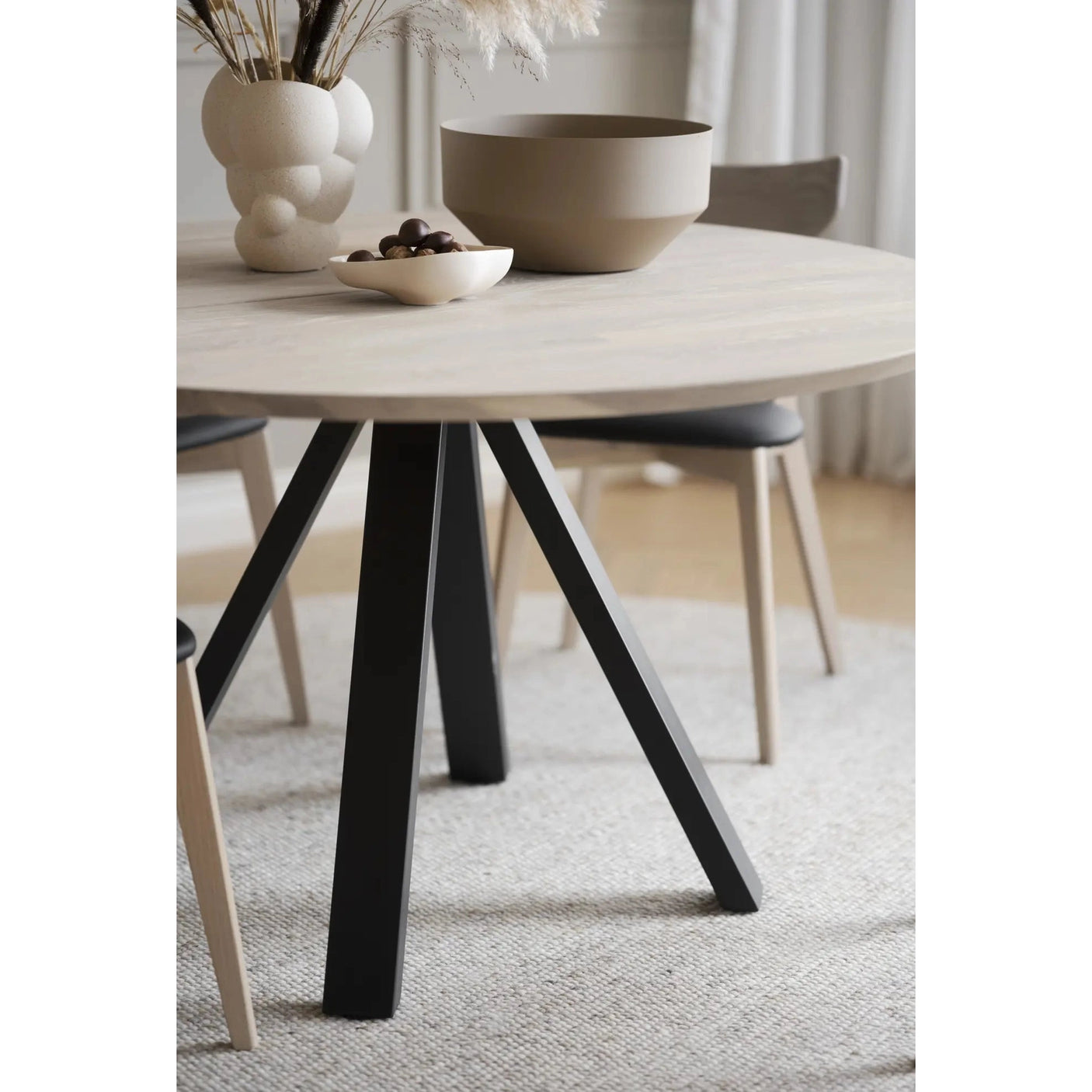 Carradale spisebord Ø130 Rowico Spisebord