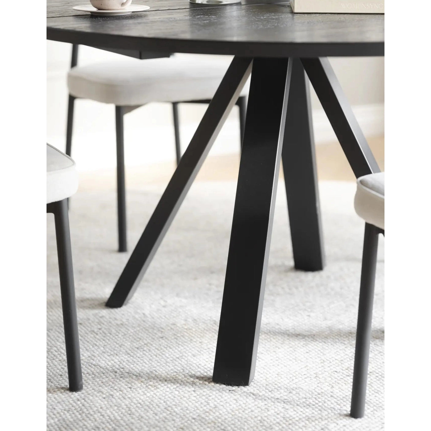 Carradale spisebord Ø130 Rowico Spisebord