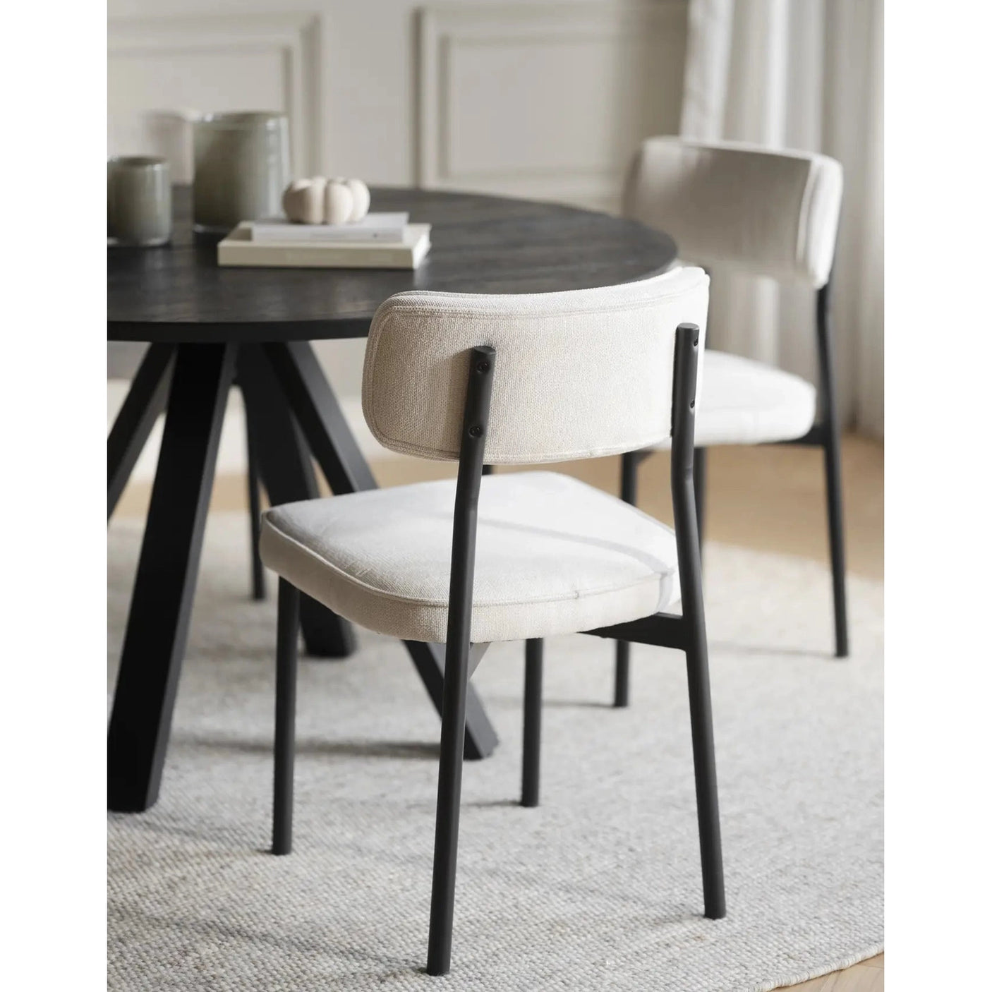 Carradale spisebord Ø130 Rowico Spisebord