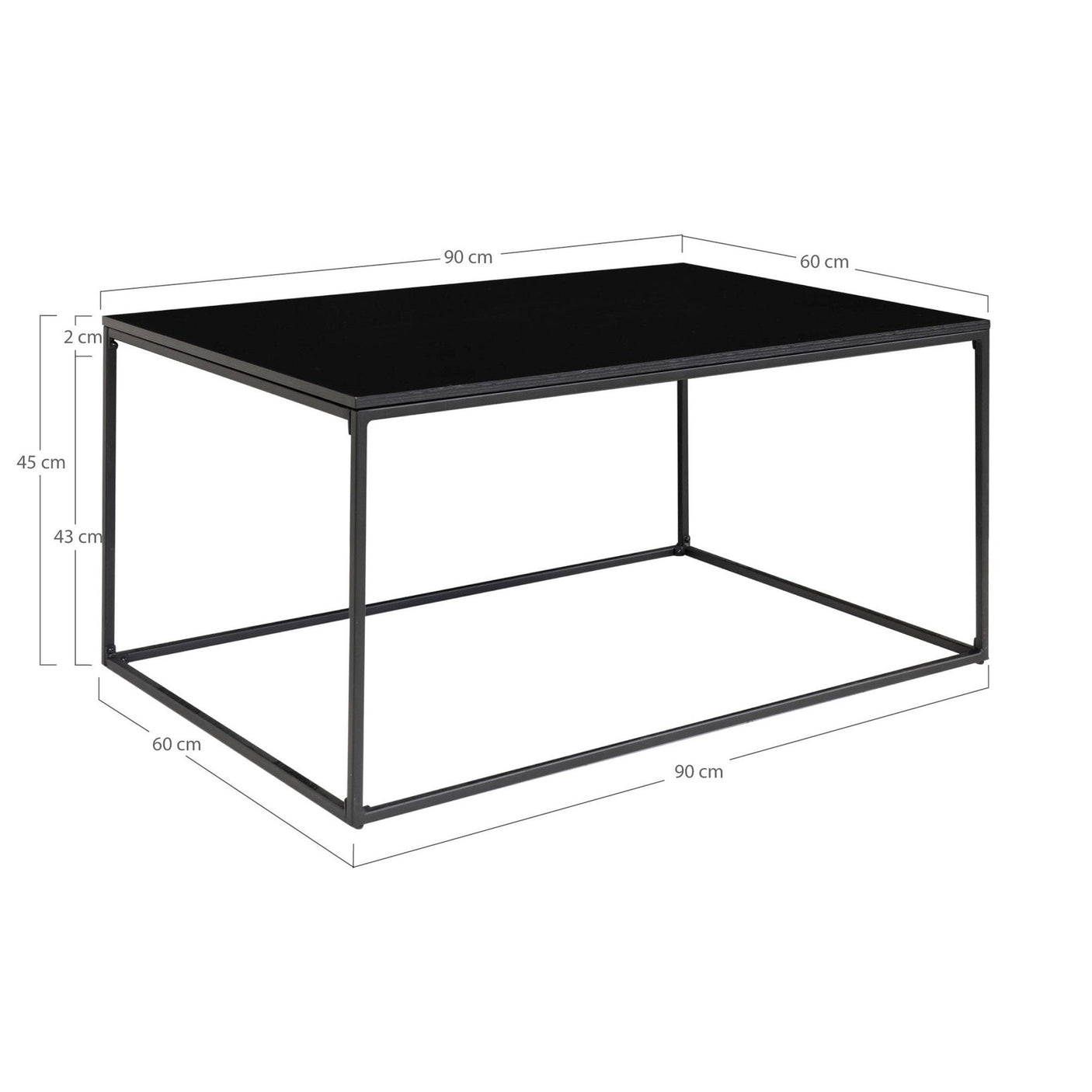 Vita Sofabord 90x60 House Nordic Sofabord