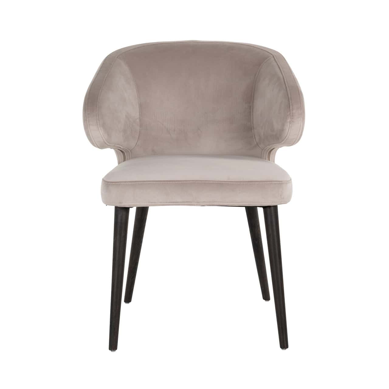 Spisestol Indigo khaki fløyel Richmond Interiors Spisestol