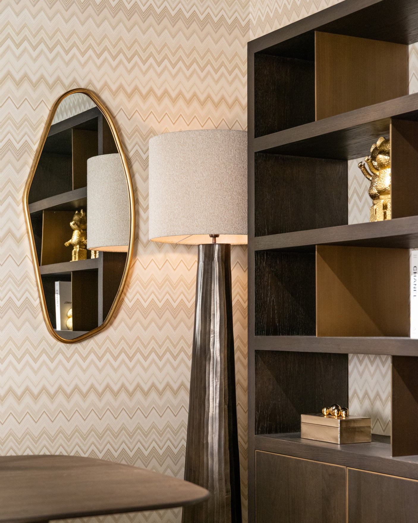 gulvlampe Velvyn bronse Richmond Interiors Gulvlampe