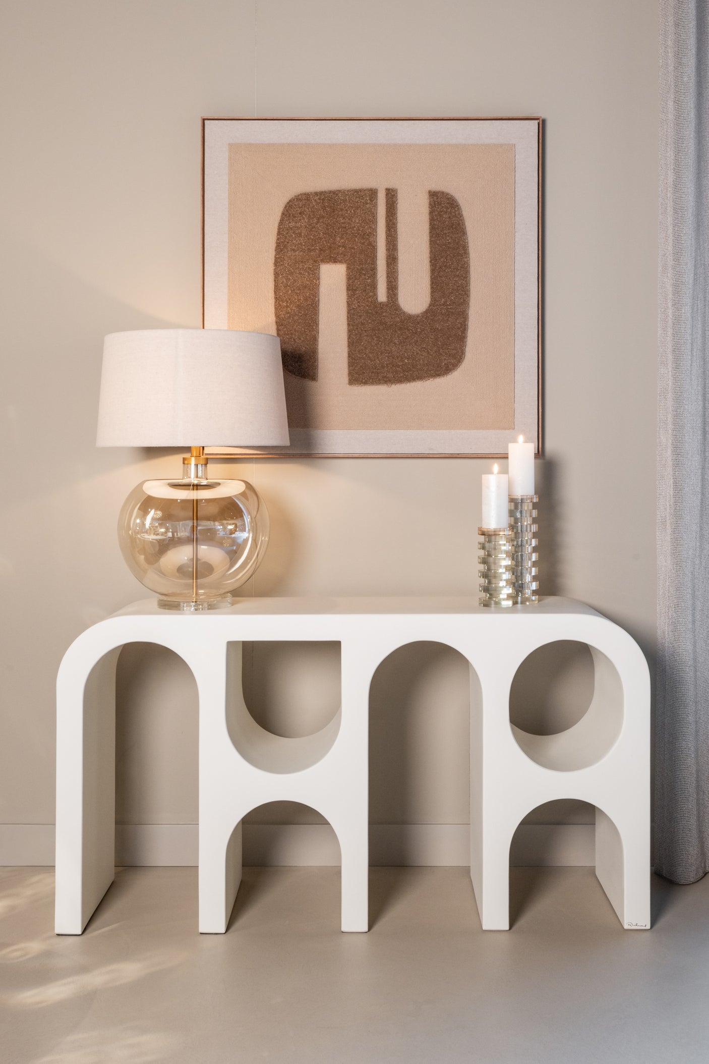 Konsoll Bloomstone hvit 150 Richmond Interiors Konsollbord
