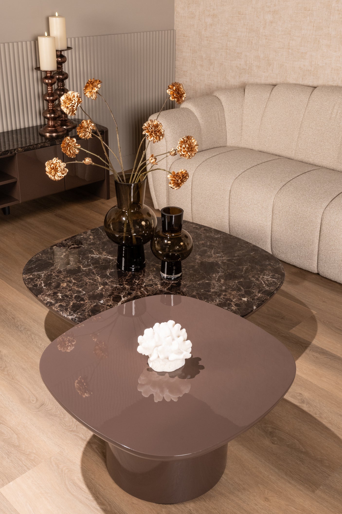 TV-benk Almundi sjokoladebrun Richmond Interiors TV-benk