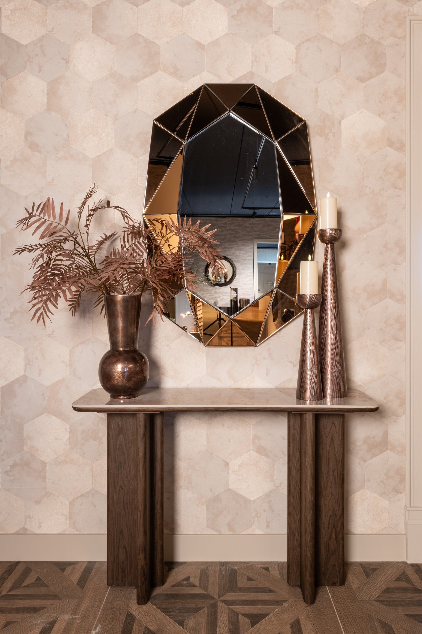 Konsoll Colson brown Richmond Interiors Konsollbord