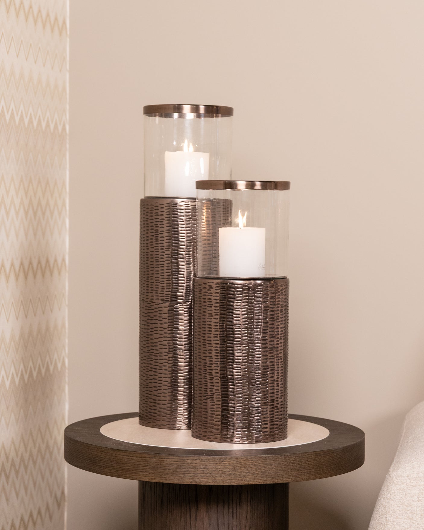 Endebord Nando brun Richmond Interiors Sidebord