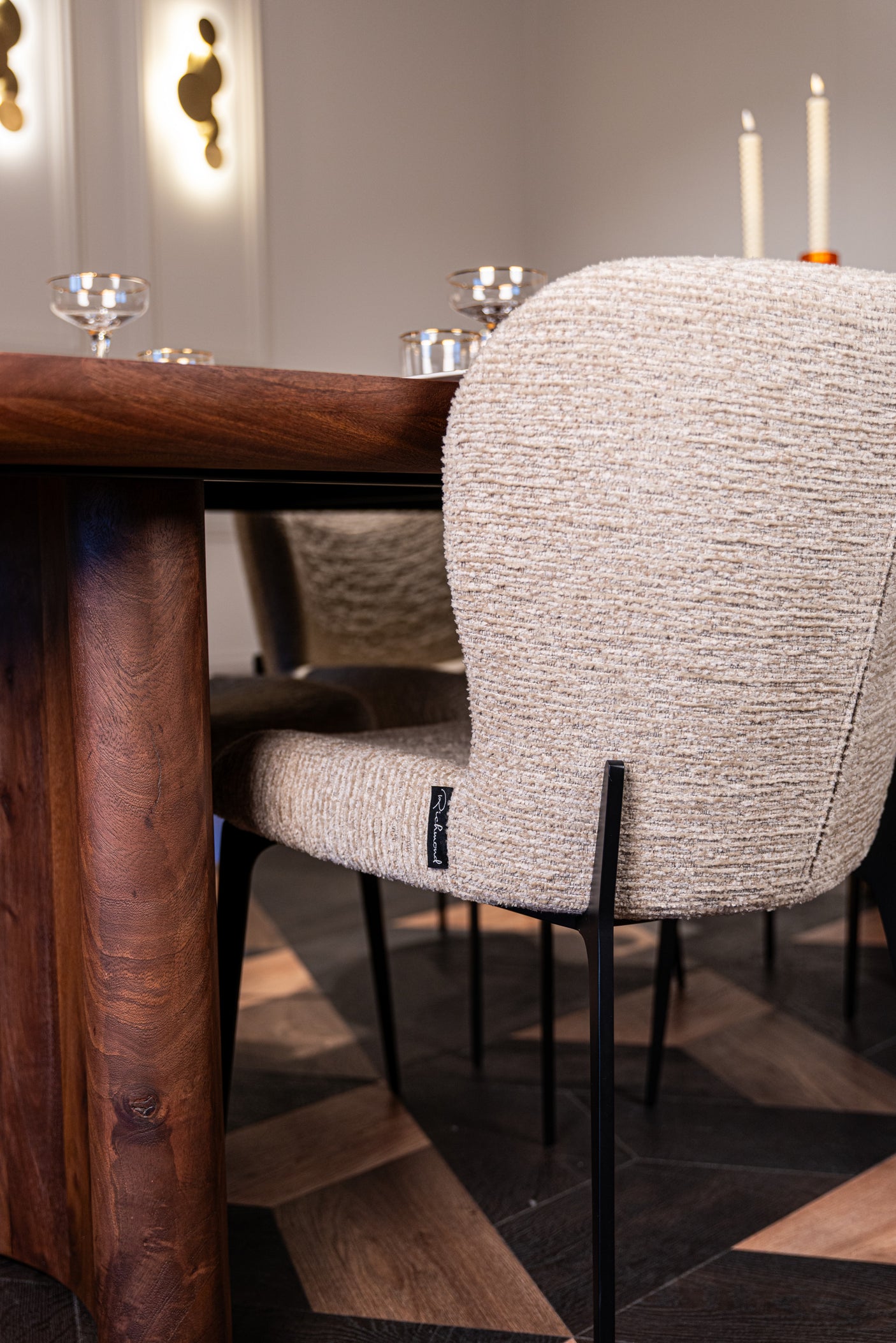 Spisestol Sergio naturlig linear Richmond Interiors Spisestol