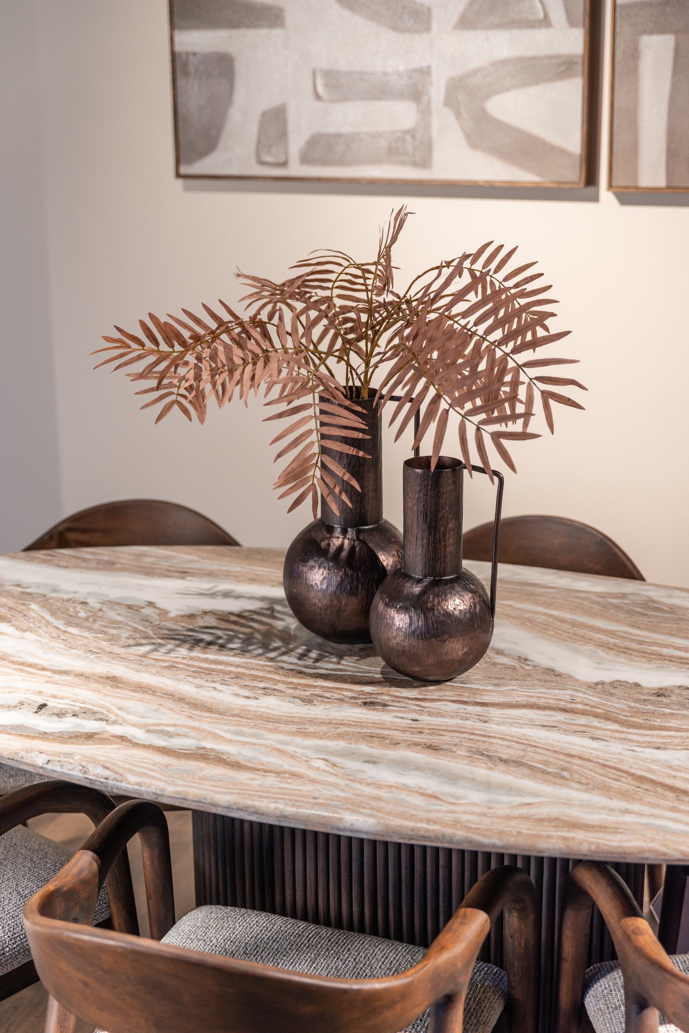 Vase Sema kobber stor Richmond Interiors Vase