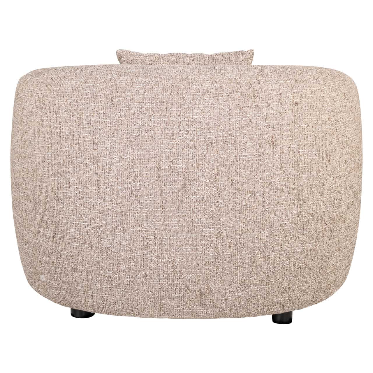 Lounge chair Luxandra sand tweed Richmond Interiors Lenestol