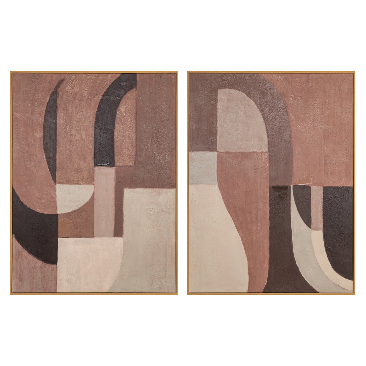 Veggkunst Tatu venstre brun Richmond Interiors Bilde