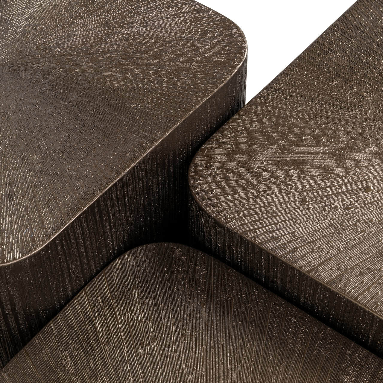 Coffee table Cubes Brunzae Sett med 3 Richmond Interiors Sofabord