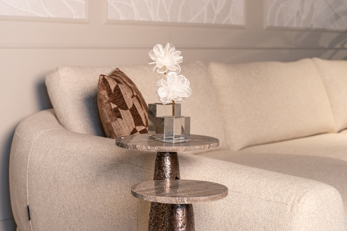Endebord Eldora bronze 25Ø Richmond Interiors Sidebord