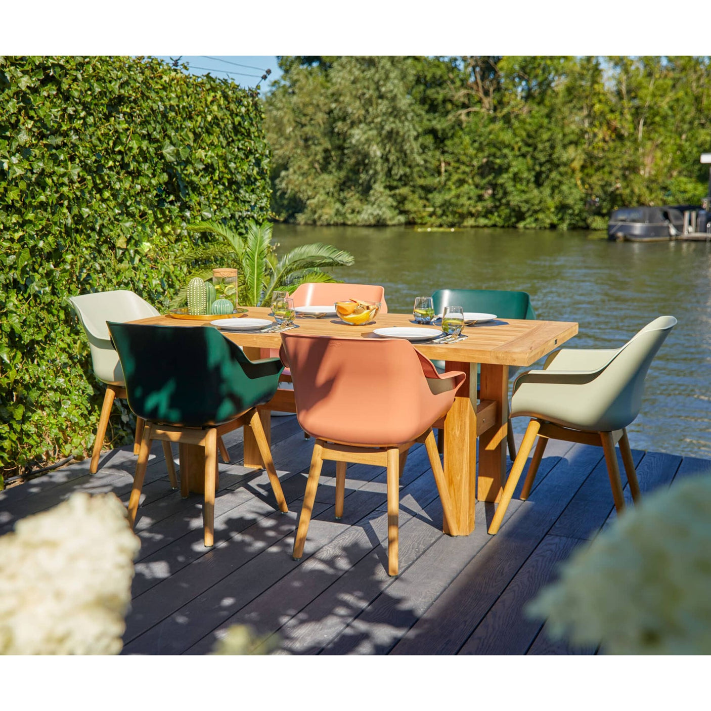 Sophie Teak Armchair Hartman Spisestol