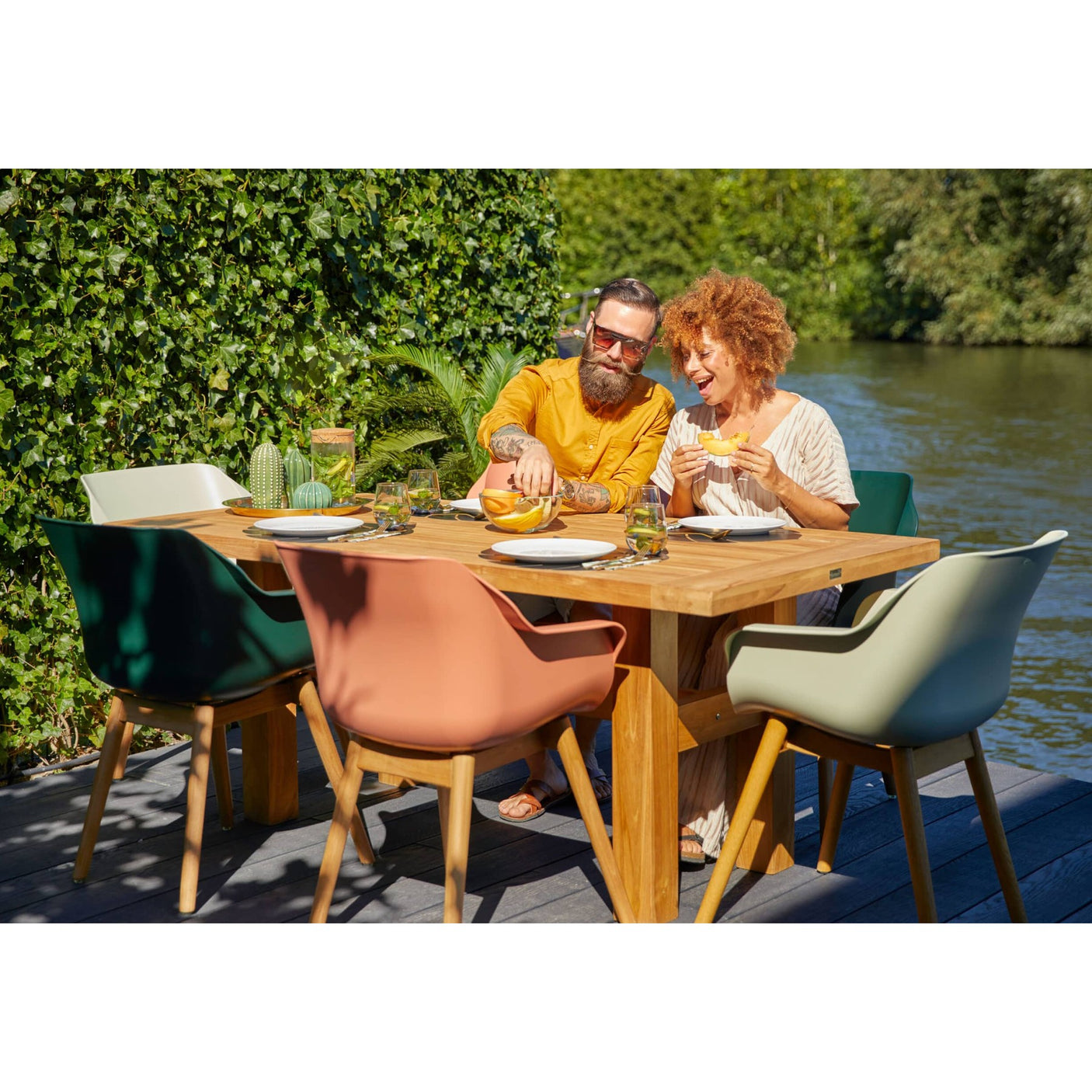 Sophie Teak Armchair Hartman Spisestol