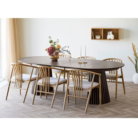 Osaka Spisebord m/ 3 ileggsplater House Nordic Spisebord