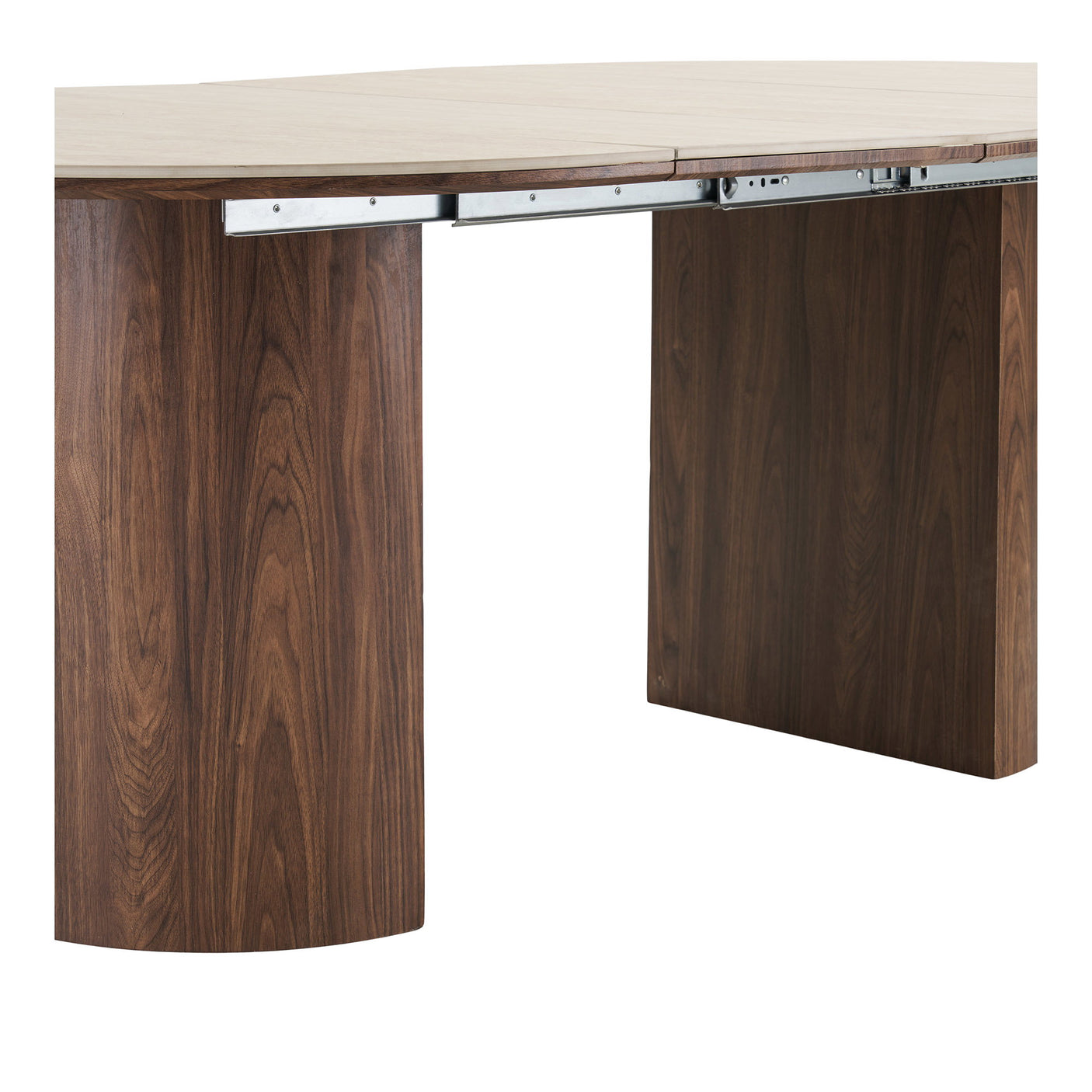 Delphi spisebord Ø120 med ileggsplater House Nordic Spisebord