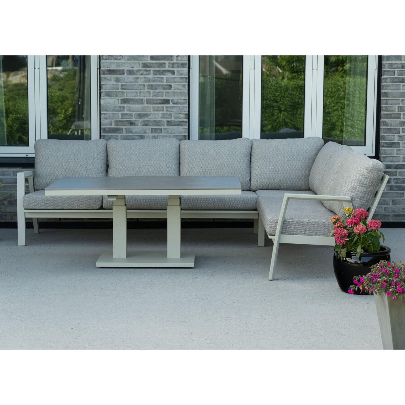 Orlando hjørnesofa - sort - QDF Hartman sofa