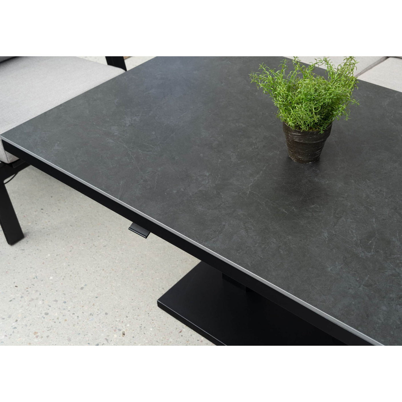 Orlando 3-seter sofa med regulerbar rygg - sort - QDF Hartman Sofa