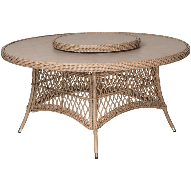 Sofie Spisebord m/lazy susan Ø150 Hartman Spisebord