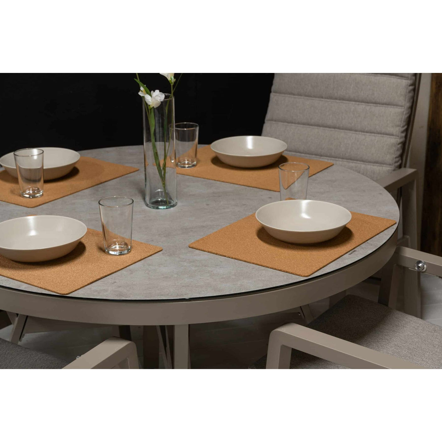Almeria regulerbar spisestol - sand Hartman Spisestol