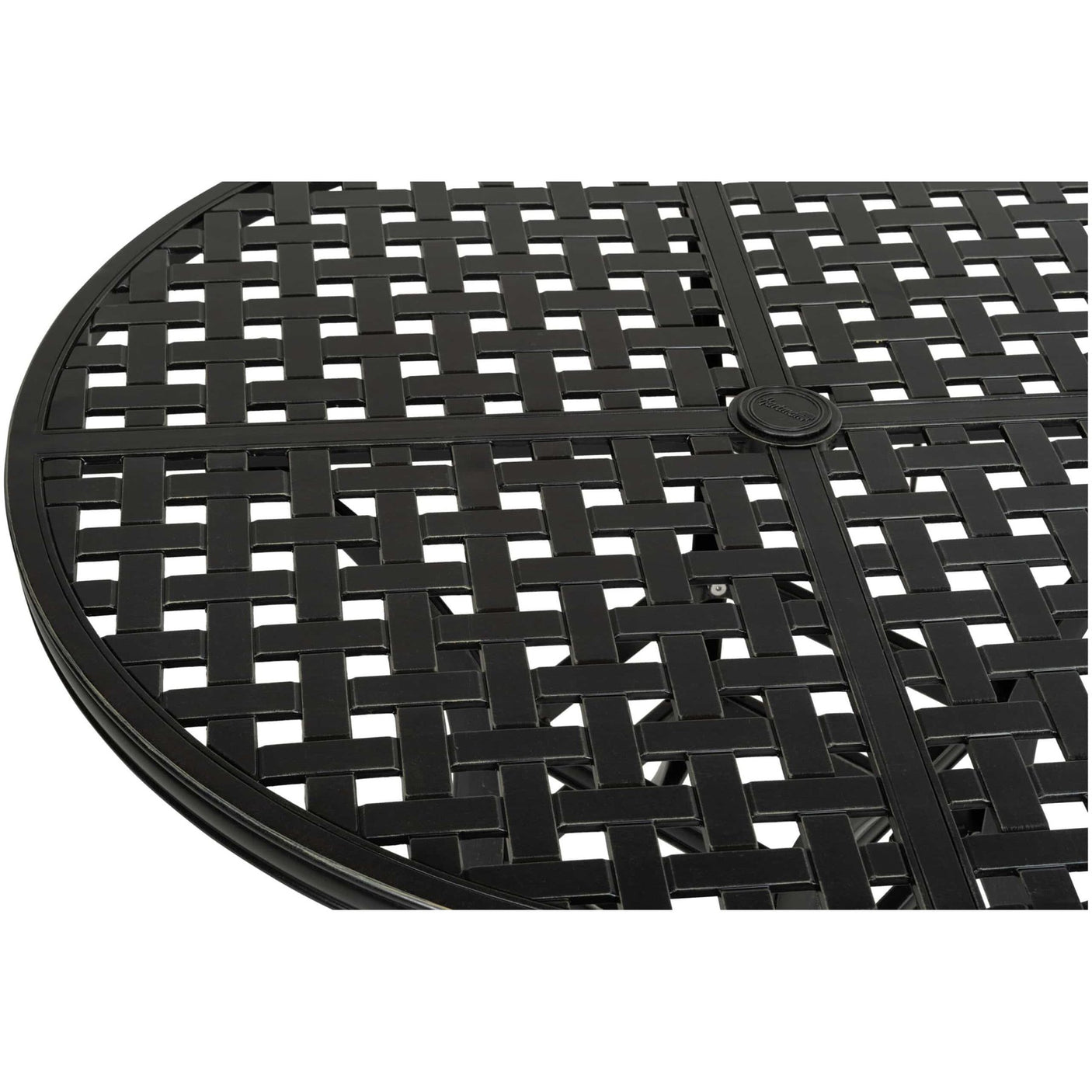 Preston spisebord Ø105 - Riven Grey Hartman spisebord