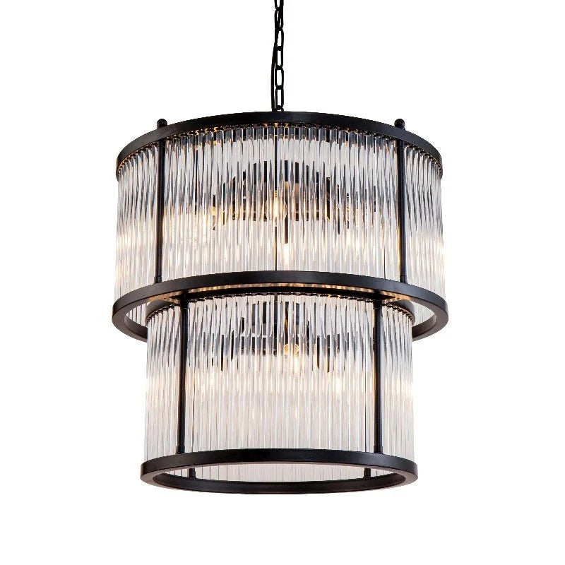 Taklampe Corona black D55 dobbel Homefactory Taklampe