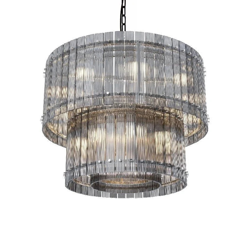 Taklampe Baltimore D88 Grey glass Homefactory Taklampe