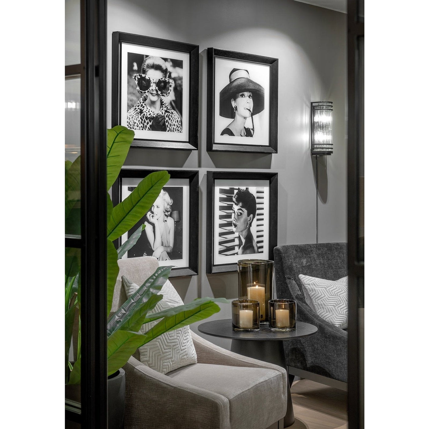 Vegglampe Crown Homefactory Vegglampe