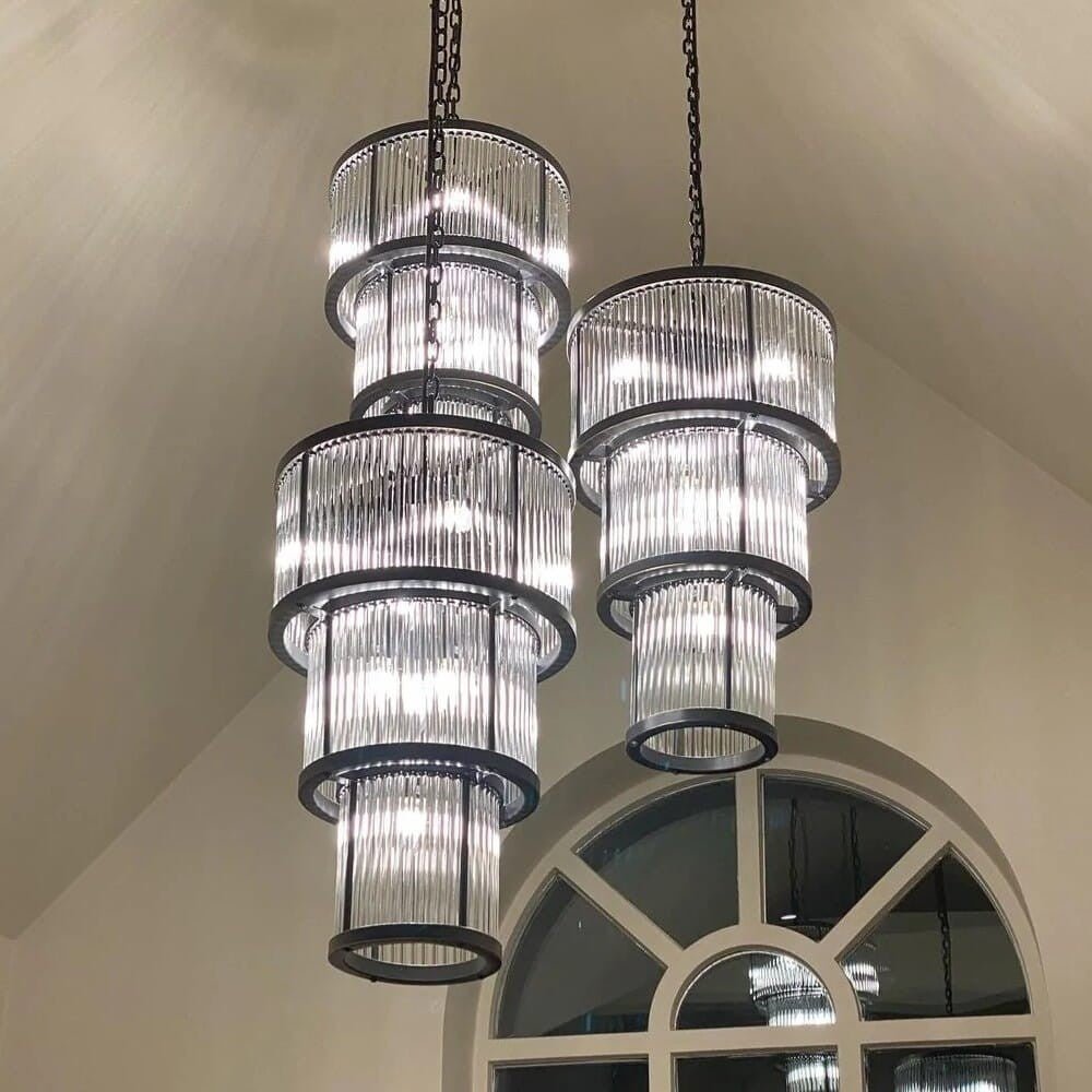 Taklampe Corona black D55 dobbel Homefactory Taklampe