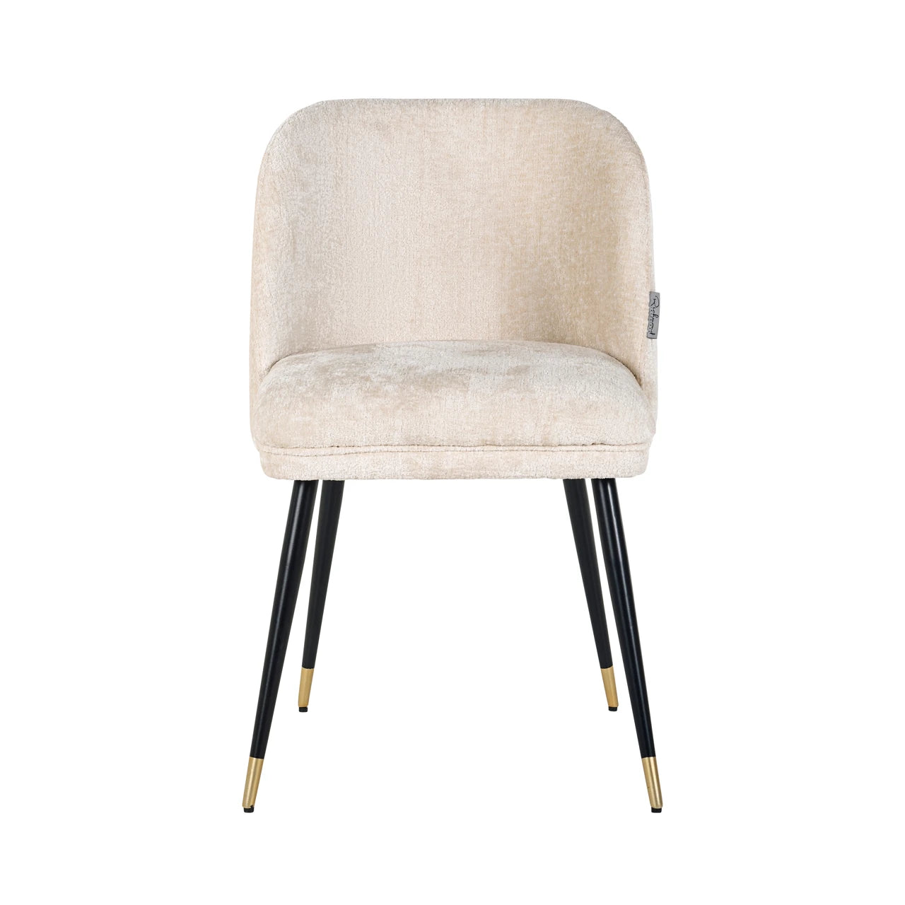 Spisestol Alicia FR hvit chenille brannhemmende Richmond Interiors Spisestol