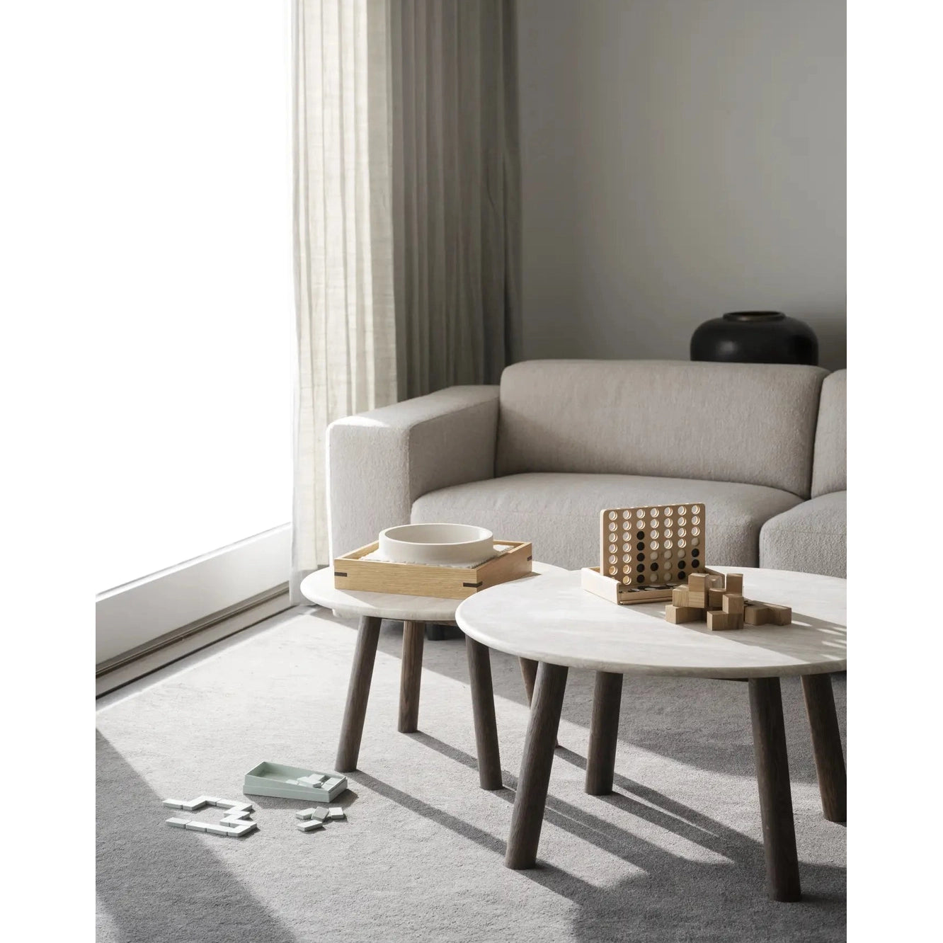 Taransay sofabord Ø90 Rowico Sofabord