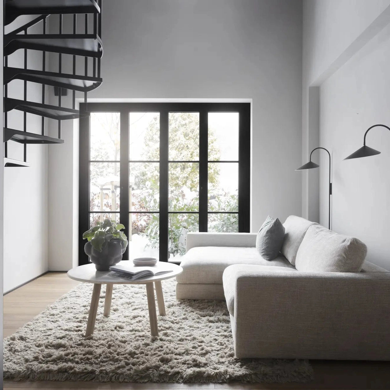 Taransay sofabord Ø90 Rowico Sofabord