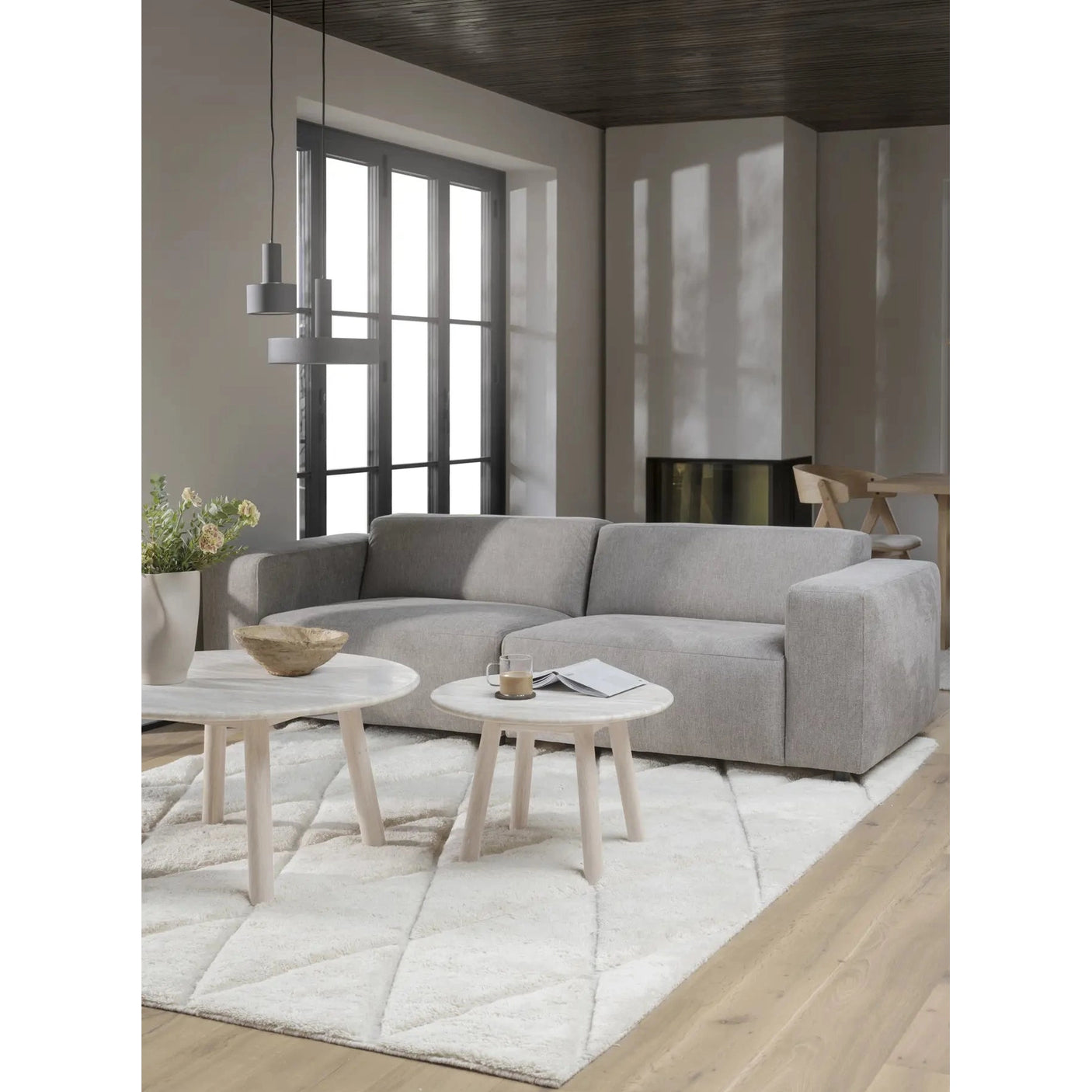 Taransay sofabord Ø90 Rowico Sofabord