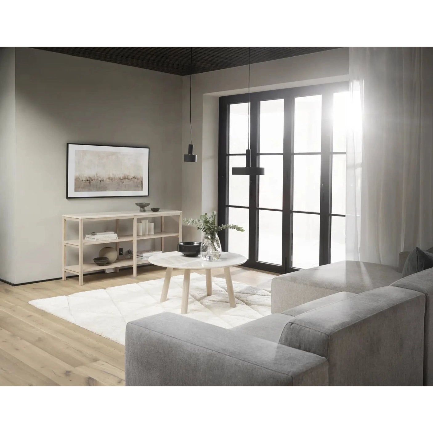 Taransay sofabord Ø90 Rowico Sofabord