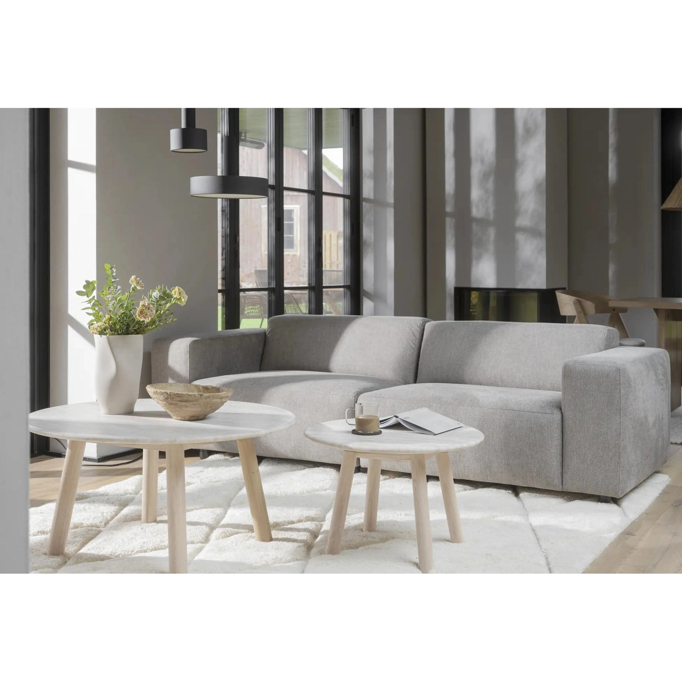 Taransay sofabord Ø90 Rowico Sofabord