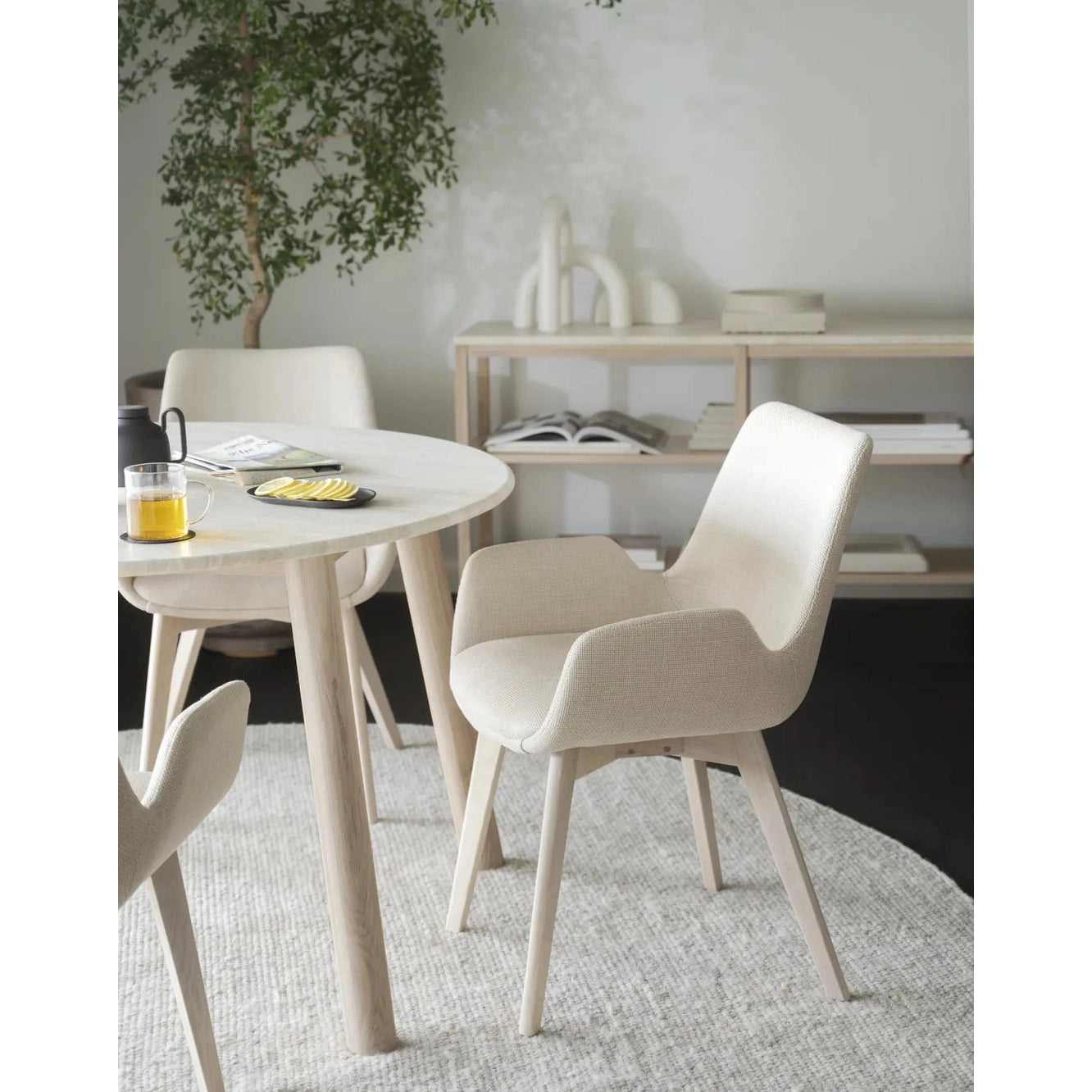 Taransay spisebord Ø125 Rowico Spisebord