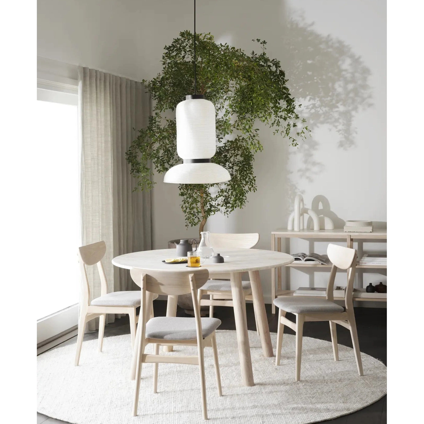 Taransay spisebord Ø125 Rowico Spisebord