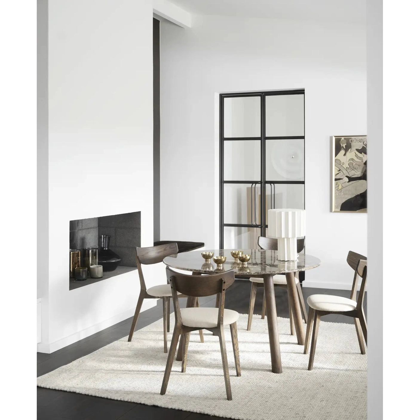 Taransay spisebord Ø125 Rowico Spisebord