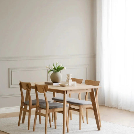 Cirrus butterfly ext spisebord 150+45 Rowico Spisebord