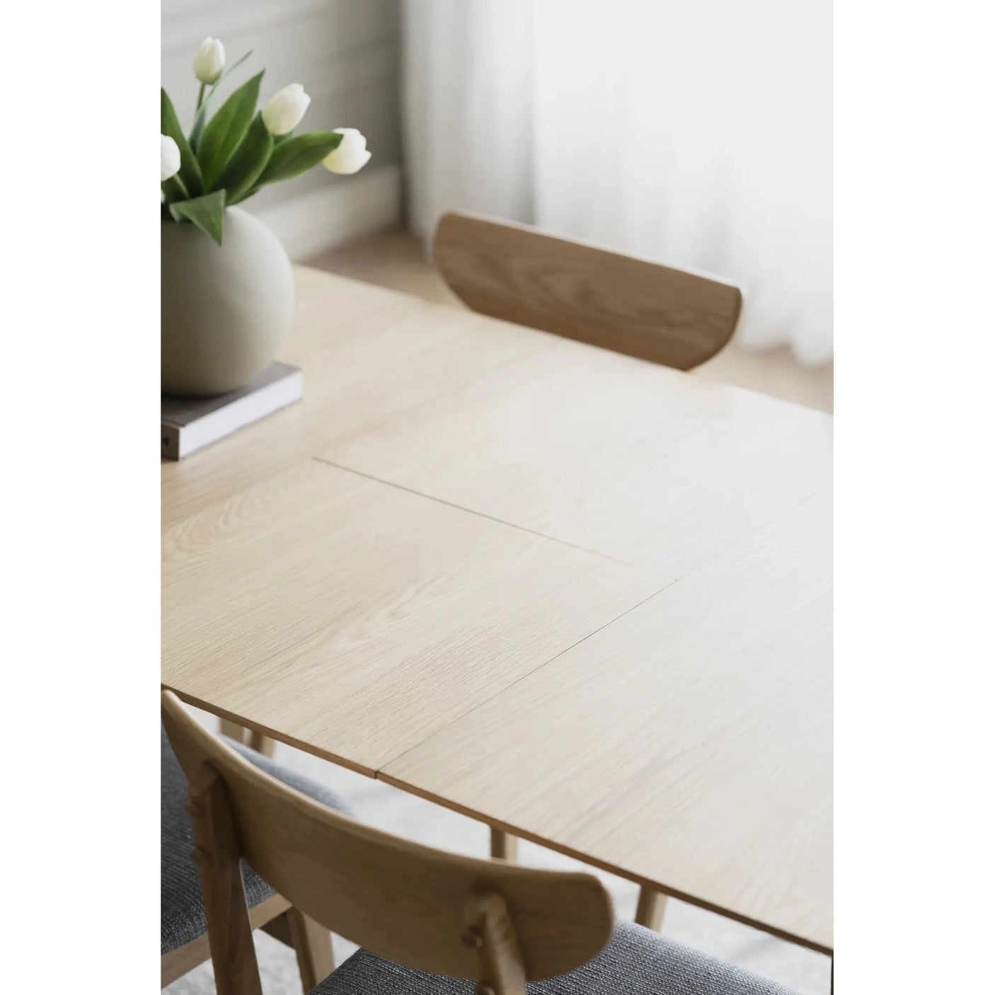 Cirrus butterfly ext spisebord 190+45 Rowico Spisebord