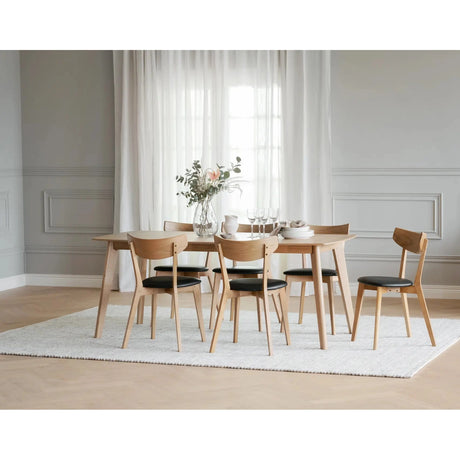 Cirrus butterfly ext spisebord 190+45 Rowico Spisebord