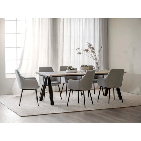 Reily spisestol med armstøtte Rowico Spisestol