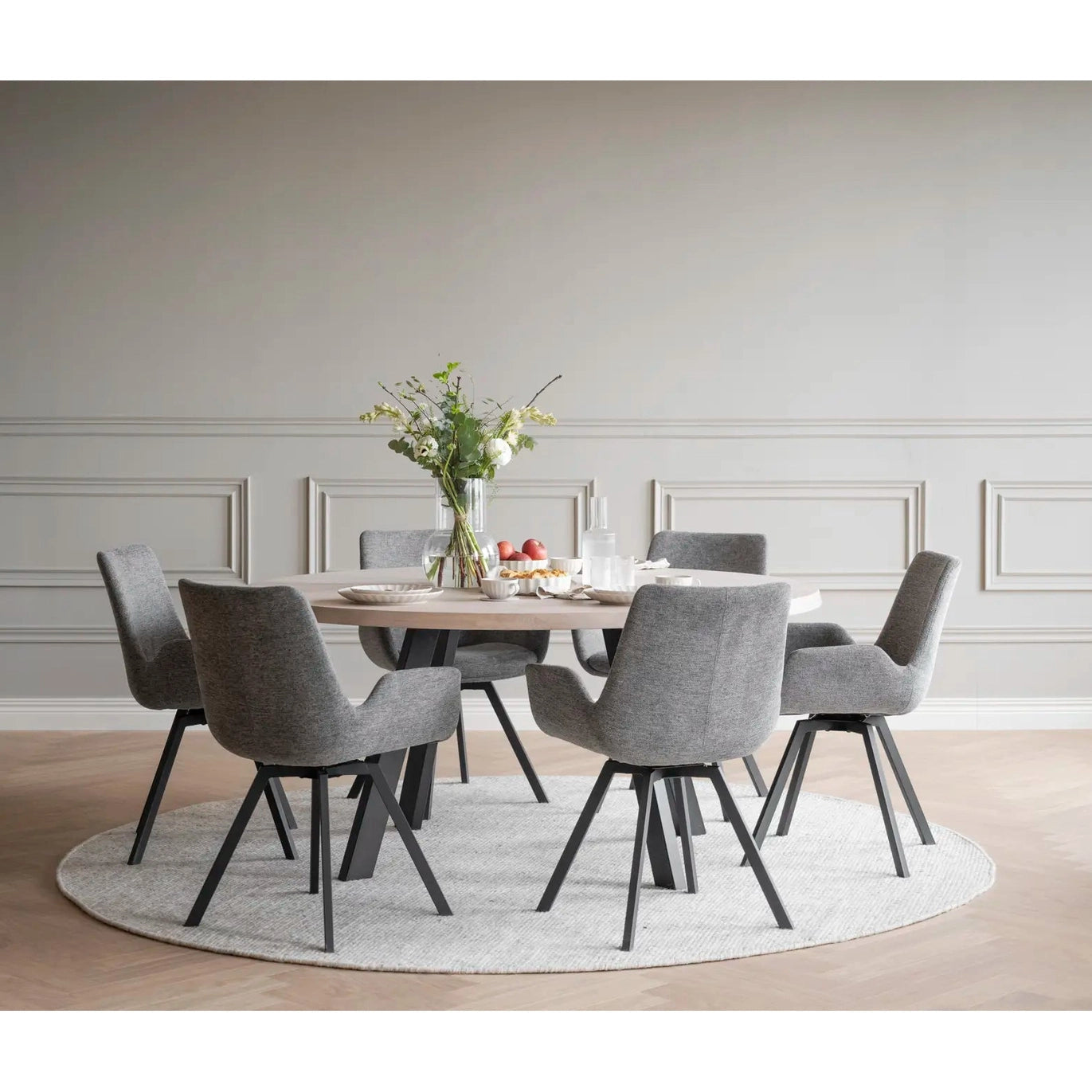 Norwell spisestol med armstøtte Rowico Spisestol