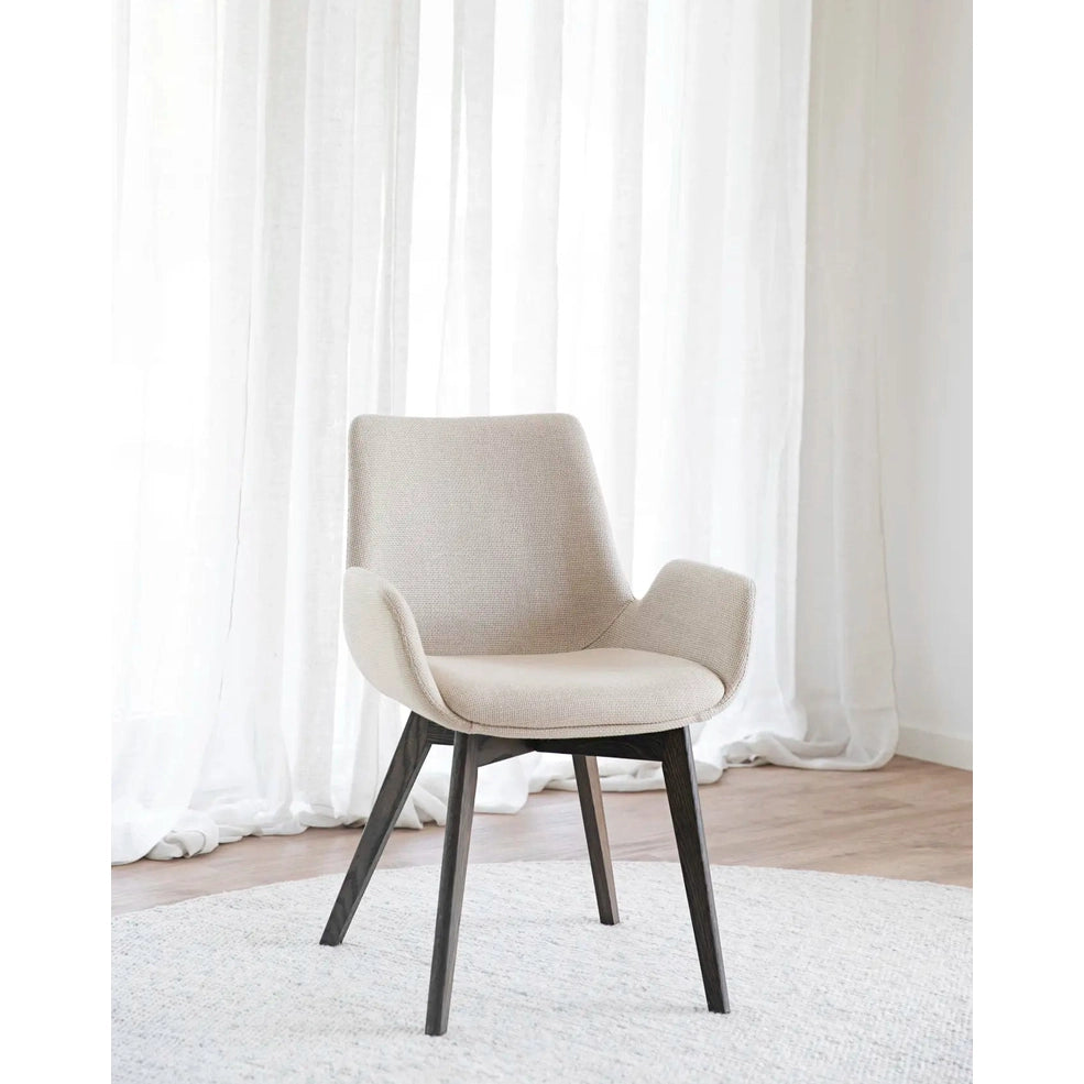 Drimsdale spisestol med armstøtte Rowico Spisestol