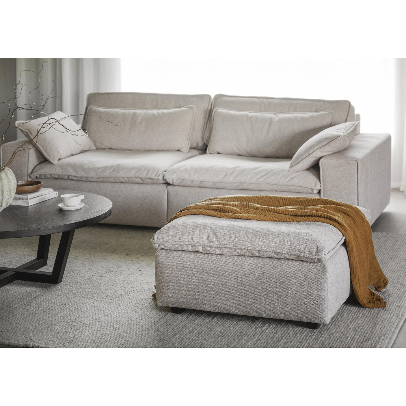 Rawlins foot stool Rowico Sofa