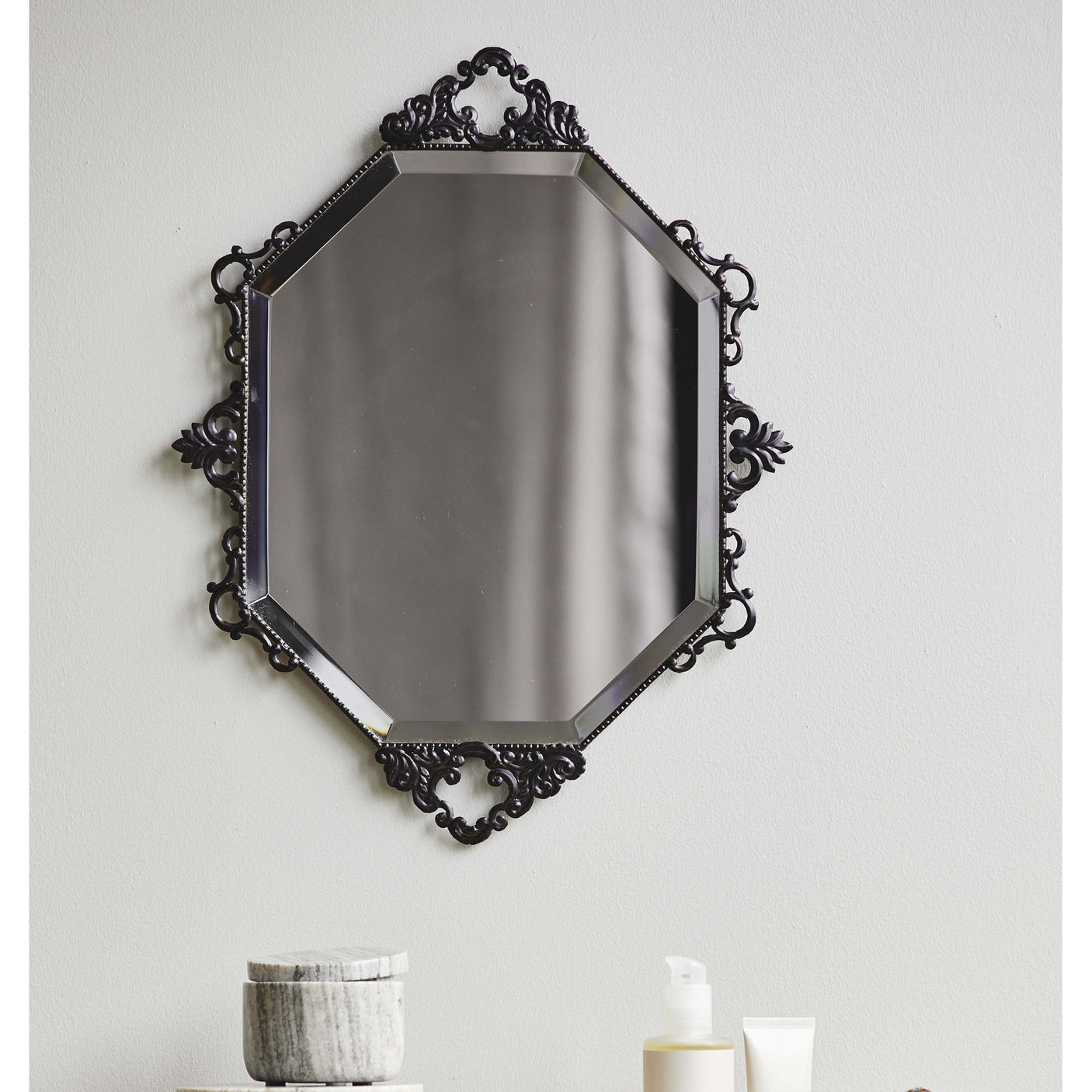 LARUS speil - 50x39 cm - svart Nordal MIRRORS