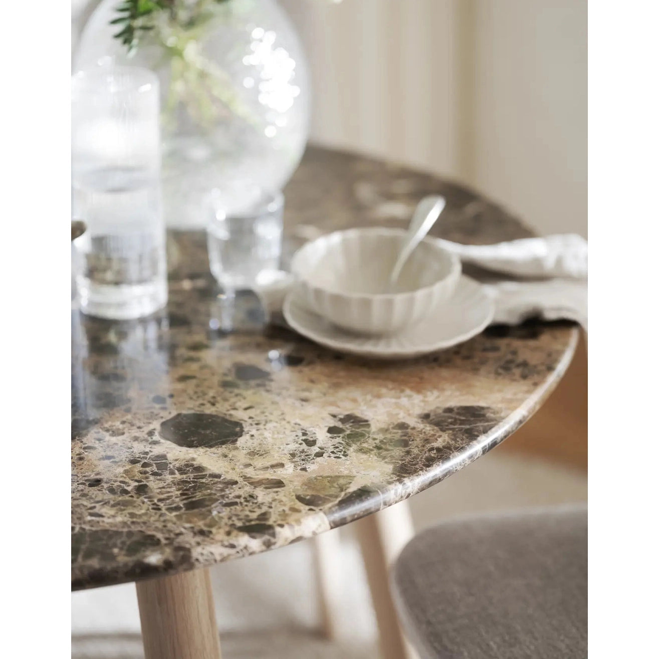 Taransay spisebord Ø125 Rowico Spisebord