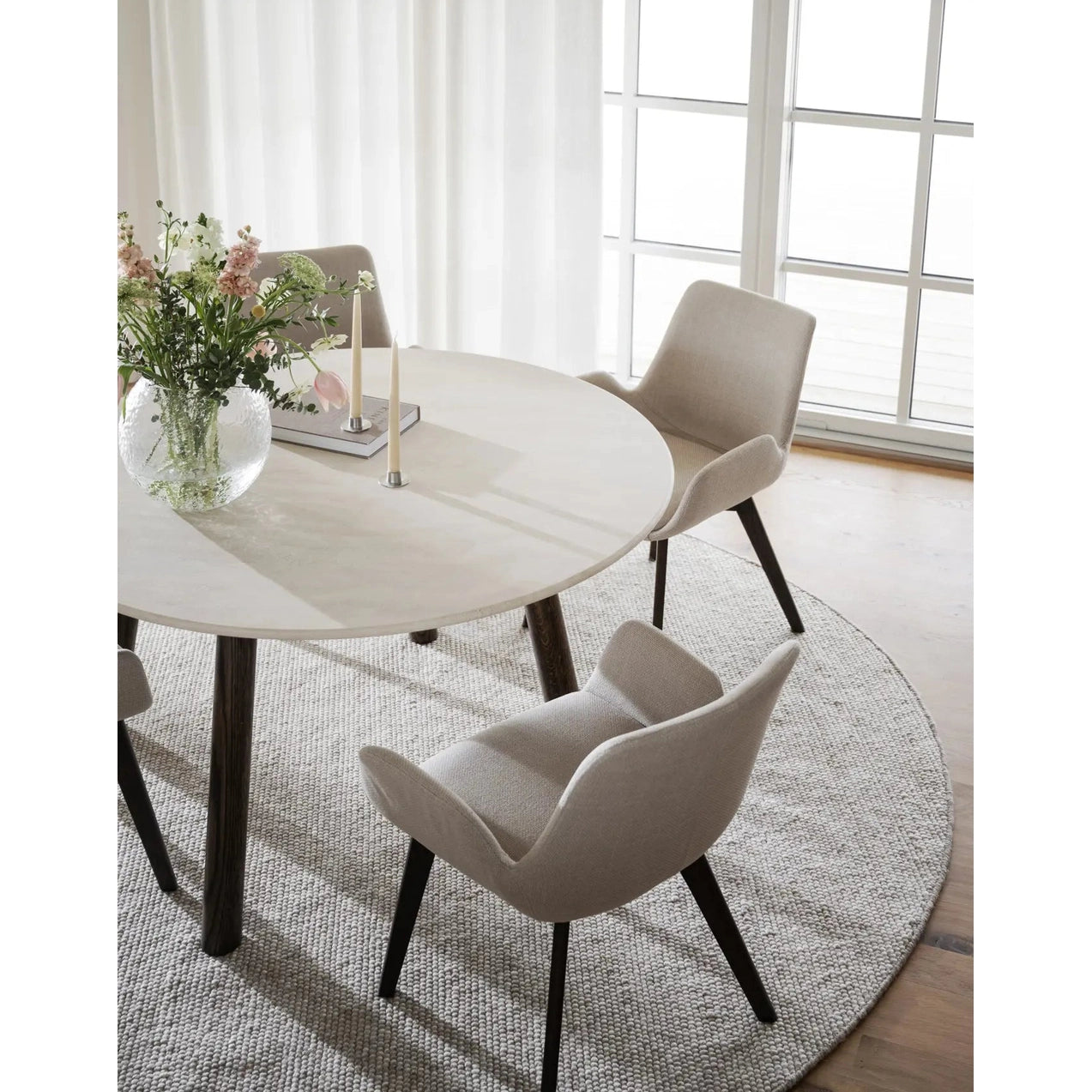 Taransay spisebord Ø125 Rowico Spisebord