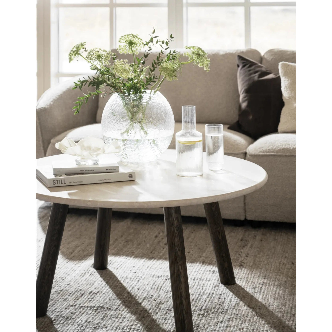 Taransay sofabord Ø90 Rowico Sofabord
